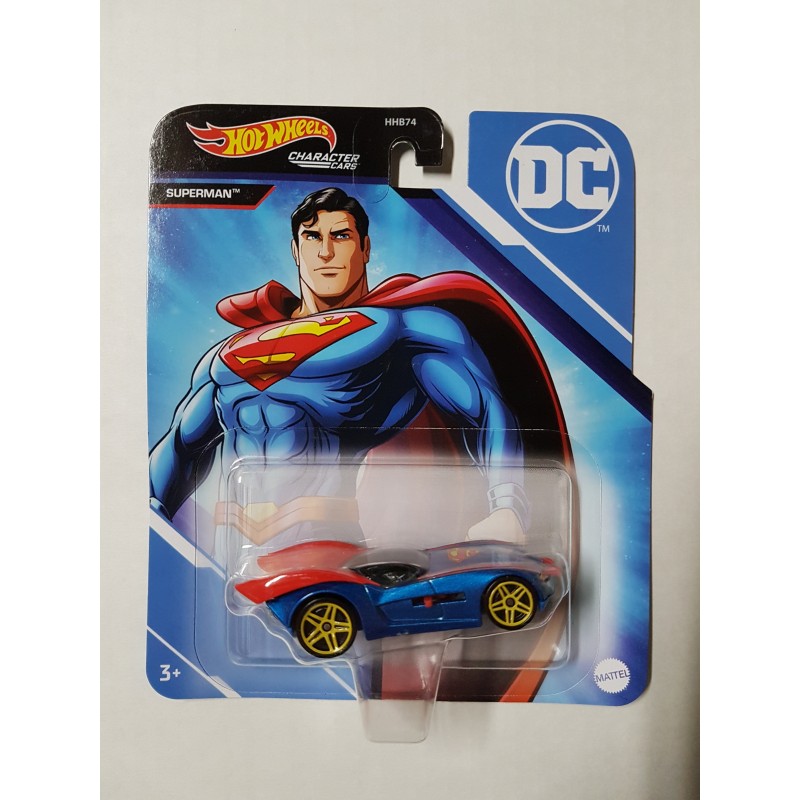 Hot Wheels DC Superman Character Cars