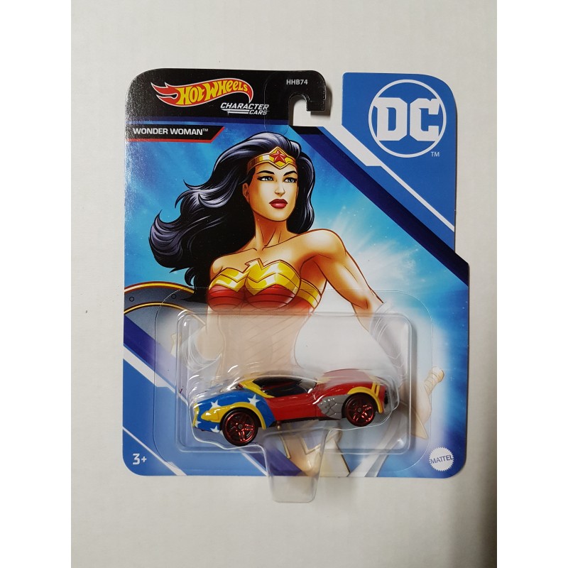 Hot Wheels DC Wonder Woman Character Cars