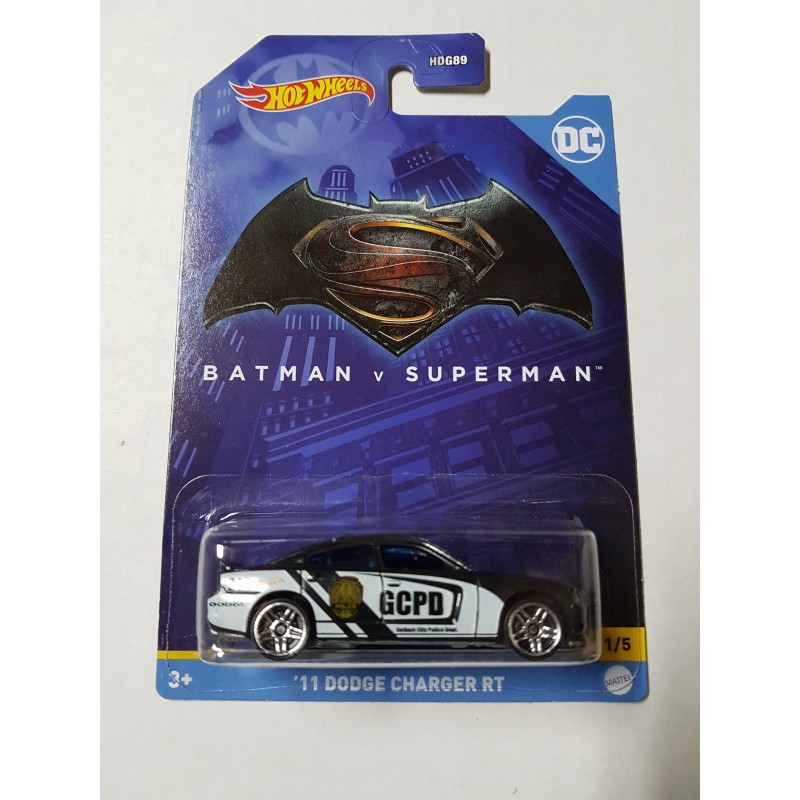 Hot Wheels DC '11 Dodge Charger RT Batman v Superman