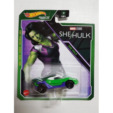 Hot Wheels Marvel She-Hulk Character Cars