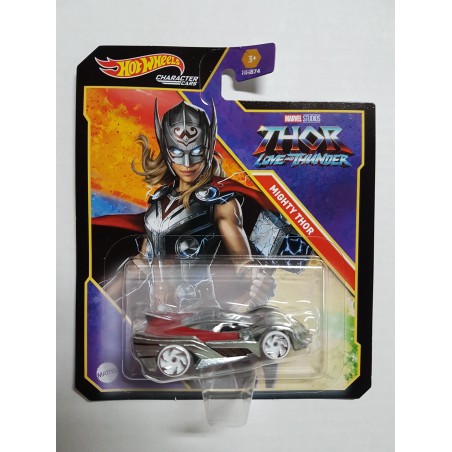 Hot Wheels Marvel Mighty Thor Character Cars