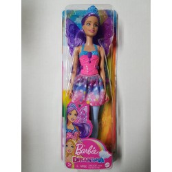 Barbie Dreamtopia Fairy Doll, 12-inch, Purple Hair, with Wings and Tiara Doll