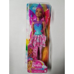 Barbie Dreamtopia Fairy Doll, 12-inch, Pink Hair, with Wings and Tiara Doll