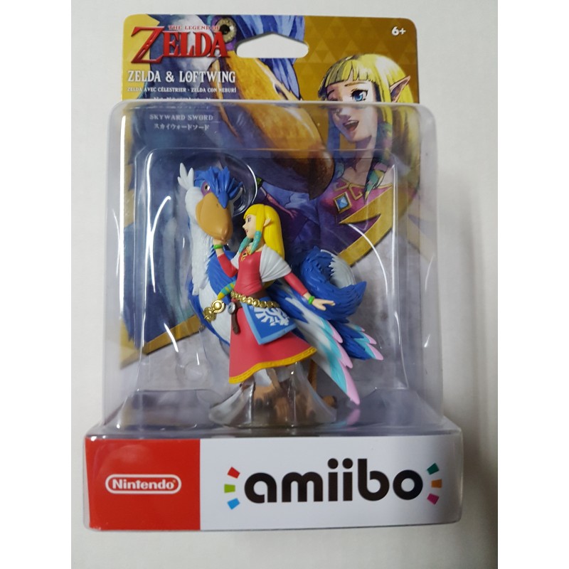 Zelda & Loftwing The Legend of Zelda: Skyward Sword HD Amiibo Figure