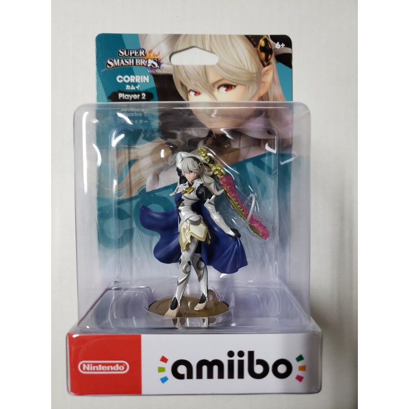 Corrin Player 2 Super Smash Bros Amiibo Figurine