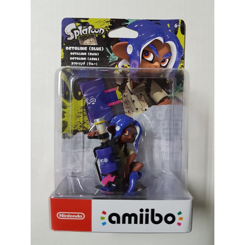 Octoling (Blue) Splatoon 3 Amiibo Figurine