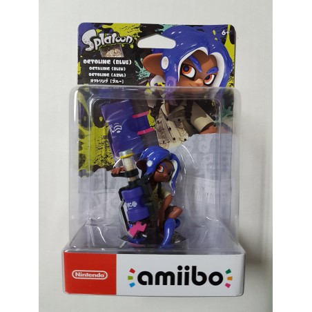 Octoling (Blue) Splatoon 3 Amiibo Figure