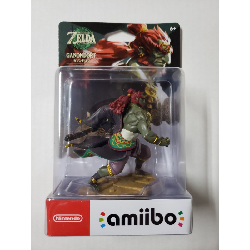 Ganondorf The Legend of Zelda Tears of the Kingdom Amiibo Figure