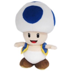 Blue Toad 8" Nintendo Plush Little Buddy