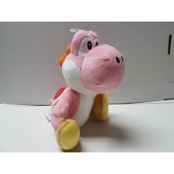 Pink Yoshi 8" Nintendo Peluche Little Buddy