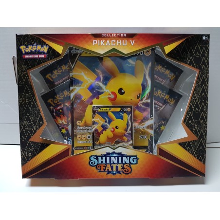 Pokemon Shining Fates Pikachu V Box TCG