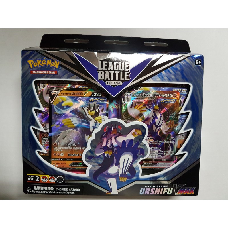 Pokemon TCG Rapid Strike Urshifu VMAX League Battle Deck