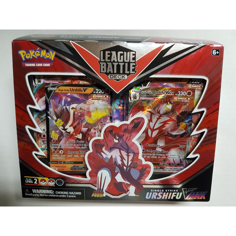 Pokemon TCG Single Strike Urshifu VMAX League Battle Deck