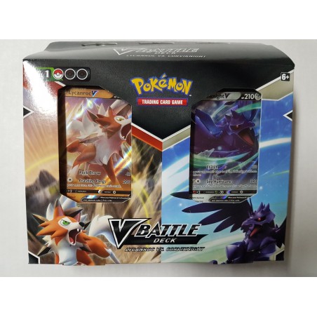 Pokemon V Battle Deck Lycanroc vs Corviknight TCG