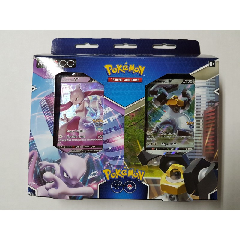 Pokemon GO V Battle Deck Bundle (Mewtwo & Melmetal) TCG