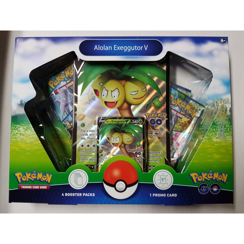 Pokemon GO Alolan Exeggutor V Box TCG