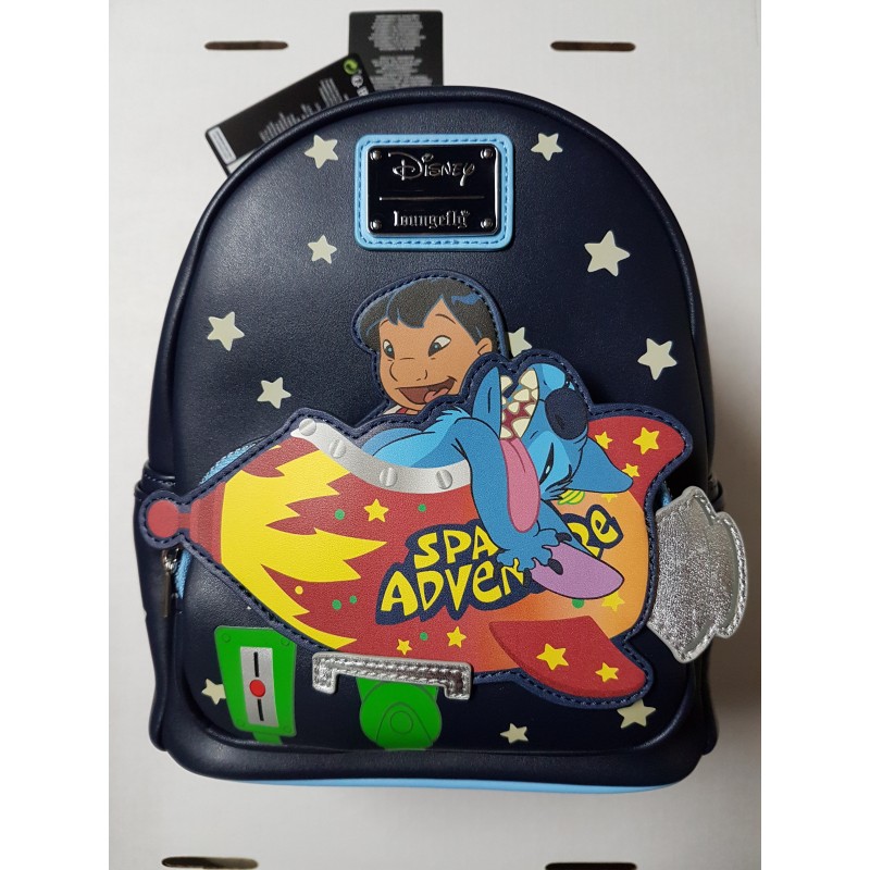 Lilo & Stitch Space Adventure Glow in the Dark Mini Sac à Dos Loungefly