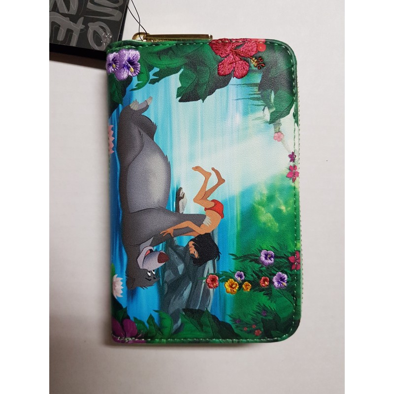 Disney The Jungle Book Bare Necessities Zip Around Loungefly Wallet