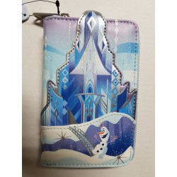 Disney Frozen Queen Elsa Castle Zip Around Loungefly Wallet