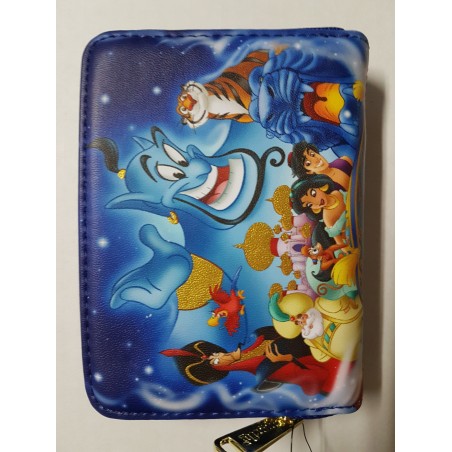 Disney Aladdin 30th Anniversary Zip Around Loungefly Wallet