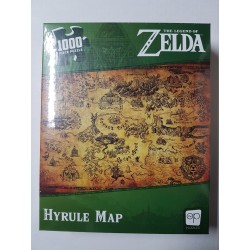 The Legend of Zelda "Hyrule Map" 1000-piece Puzzle