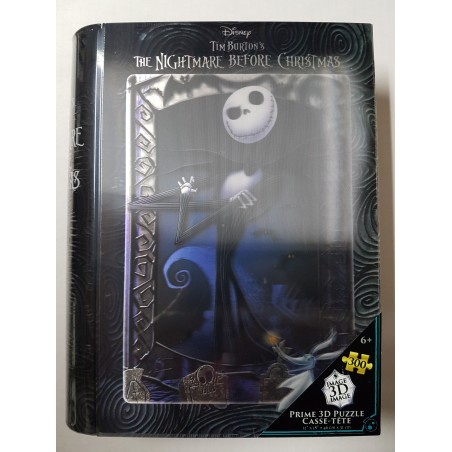 Disney The Nightmare Before Christmas Tin Book Prime 3D Casse-tête de 300 pièces