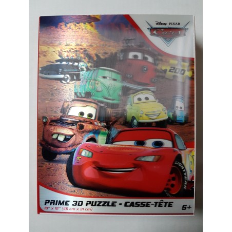 Disney Cars Prime 3D Casse-tête de 200 pièces