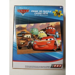 Disney Cars Prime 3D Casse-tête de 200 pièces