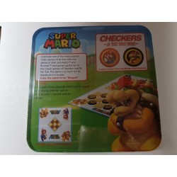 Super Mario vs Bowser Checkers & Tic Tac Toe