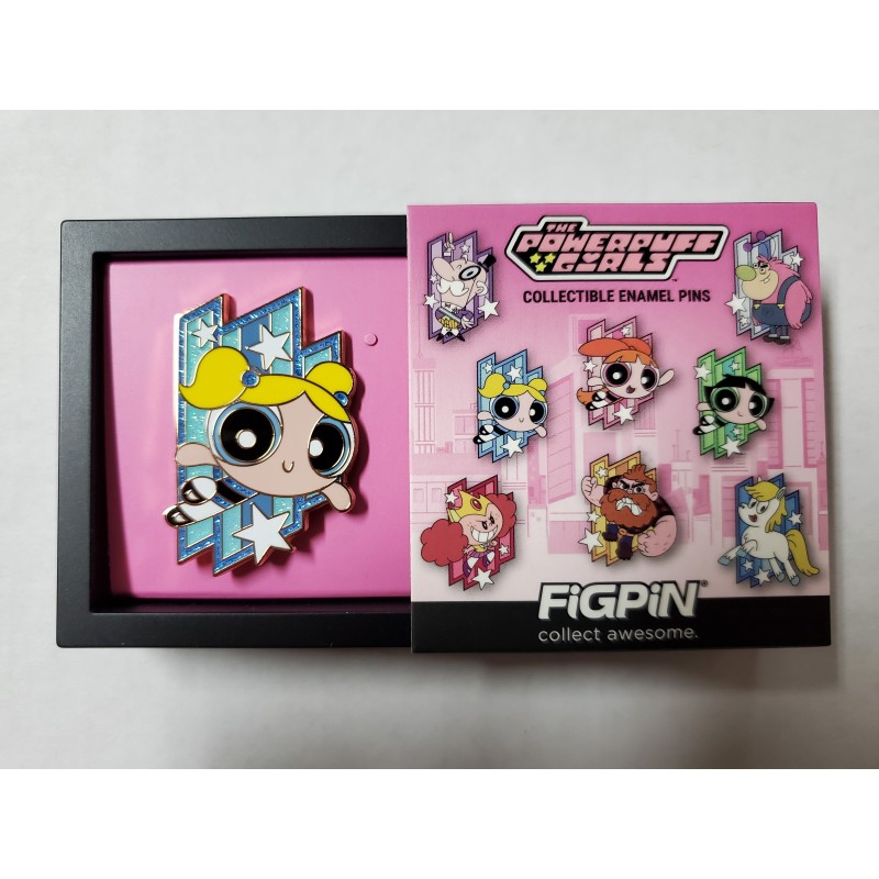 Bubbles Glitter Y194 The Powerpuff Girls Series 1 Mystery FiGPiN Épinglette