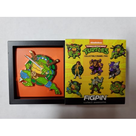 Leonardo (Y237) Glitter Teenage Mutant Ninja Turtles Series 1 Mystery FiGPiN Épinglette