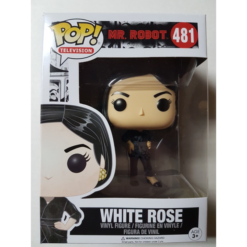 Mr. Robot 481 White Rose Funko Pop