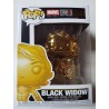 Marvel Studios 380 Black Widow Chrome Funko Pop