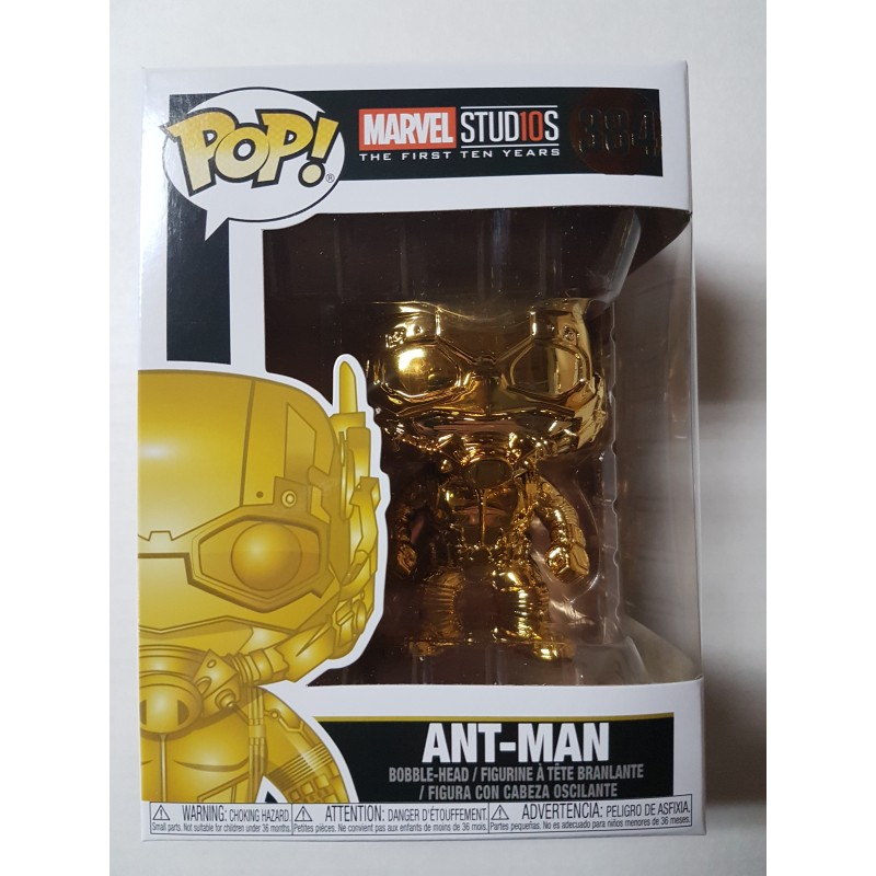 Marvel Studios 384 Ant-Man Chrome Funko Pop