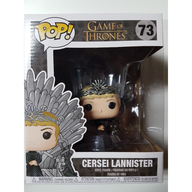 Game of Thrones 73 Cersei Lannister on Throne Funko Pop ***BOÎTE ENDOMMAGÉE***