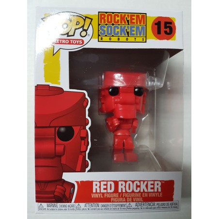 Rock'Em Sock'Em Robots 15 Red Rocker Funko Pop