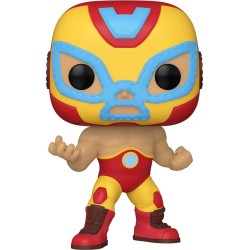 Marvel Lucha Libre 709 El Heroe Invicto (Iron Man) Funko Pop