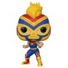 Marvel Lucha Libre 710 La Estrella Cosmica (Captain Marvel) Funko Pop