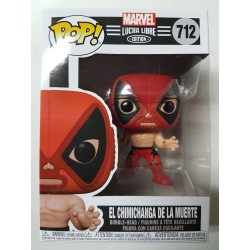 Marvel Lucha Libre 712 El Chimichanga de la Muerte (Deadpool) Funko Pop