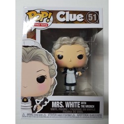 Clue 51 Mrs. White with the wrench Funko Pop