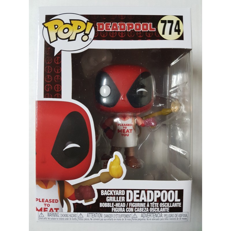 Deadpool 774 Backyard Griller Deadpool Funko Pop