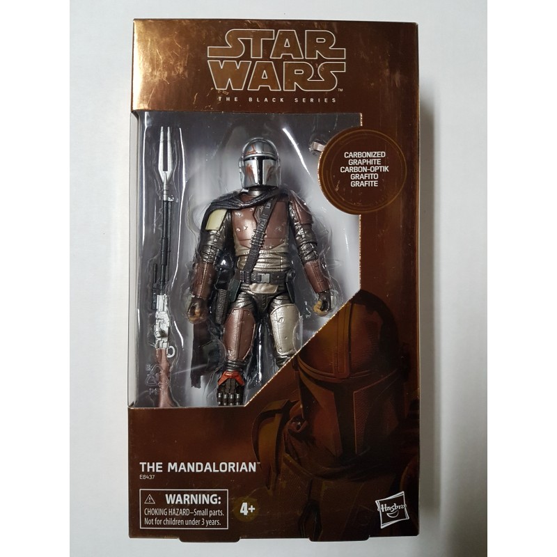 The Mandalorian Carbonized Star Wars Black Series Figure