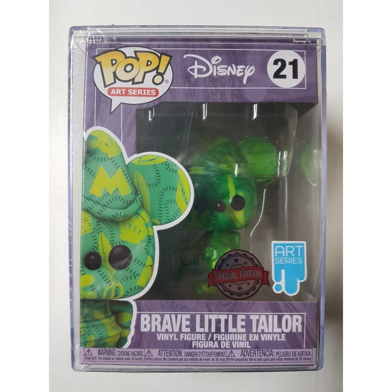 Disney 21 Brave Little Tailor Mickey Art Series Special Edition Funko Pop