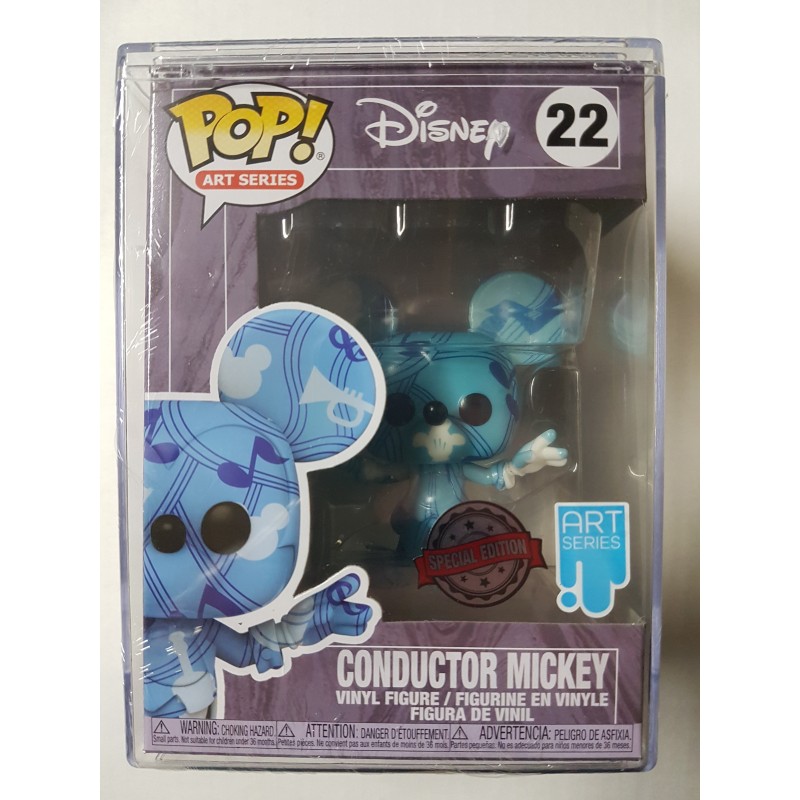 Disney 22 Conductor Mickey Art Series Special Edition Funko Pop