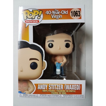 The 40-Year-Old Virgin 1063 Andy Stitzer (Waxed) Funko Pop