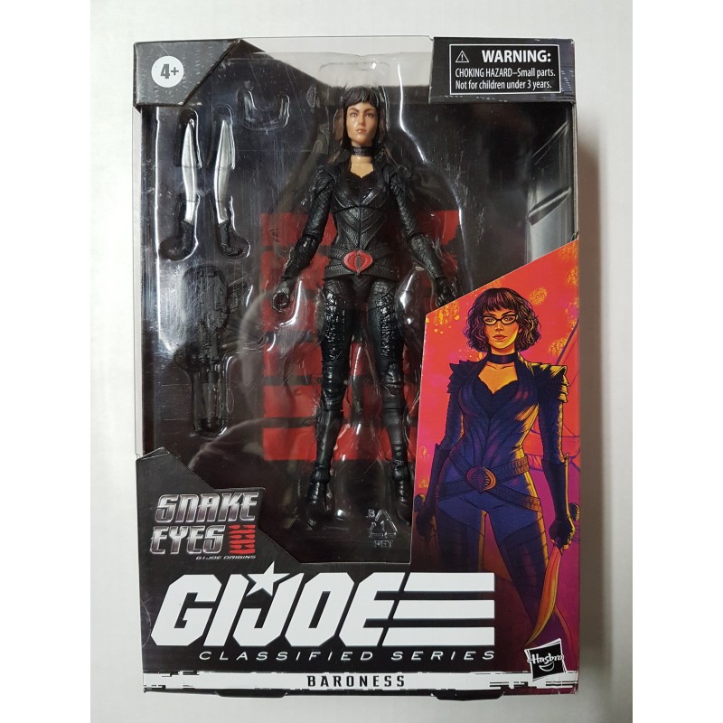 Snake Eyes: G.I. Joe Origins Baroness G.I. Joe Classified Series Action Figurine