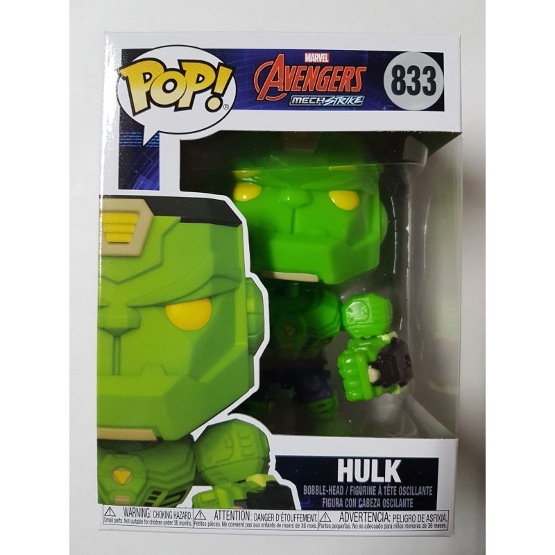 Marvel Avengers Mech Strike 833 Hulk Funko Pop