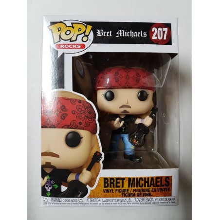 Rocks 207 Bret Michaels Funko Pop