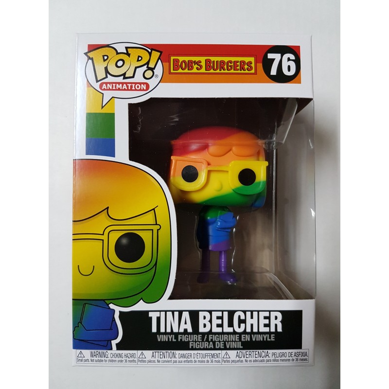 Pride Bob's Burger 76 Tina Belcher Funko Pop