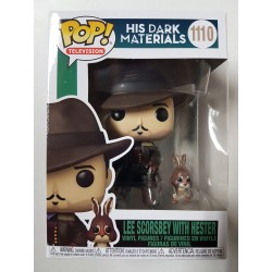 His Dark Materials 1110 Lee Scorsbey with Hester Funko Pop